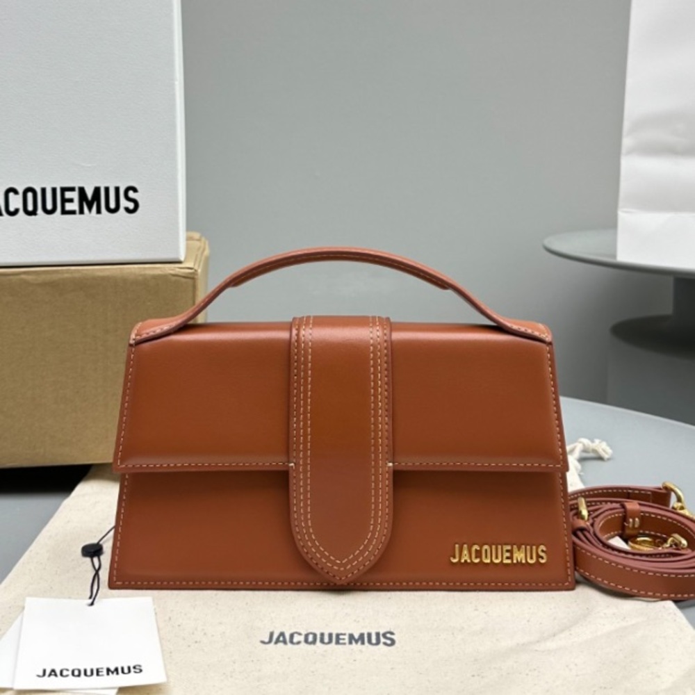 Jacquemus Le Grand Bambino Flap Bag Leather
